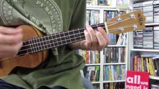 Video thumbnail of "Sleepless Nights - ukulele - Eddie Vedder - cover"