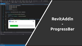 Creating a ProgressBar - #LiveCoding #RevitAPI