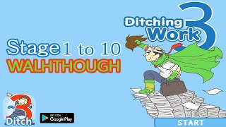 Ditching Work 3 - room escape game Level 1 2 3 4 5 6 7 8 9 10 | Ditching Work 3 Level 1 to 10 | Game screenshot 3
