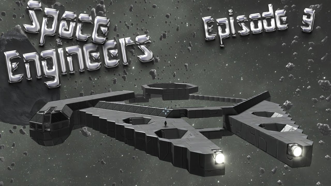 Let's Play Space Engineers - Episode 9: Millennium Falcon Project Part ...