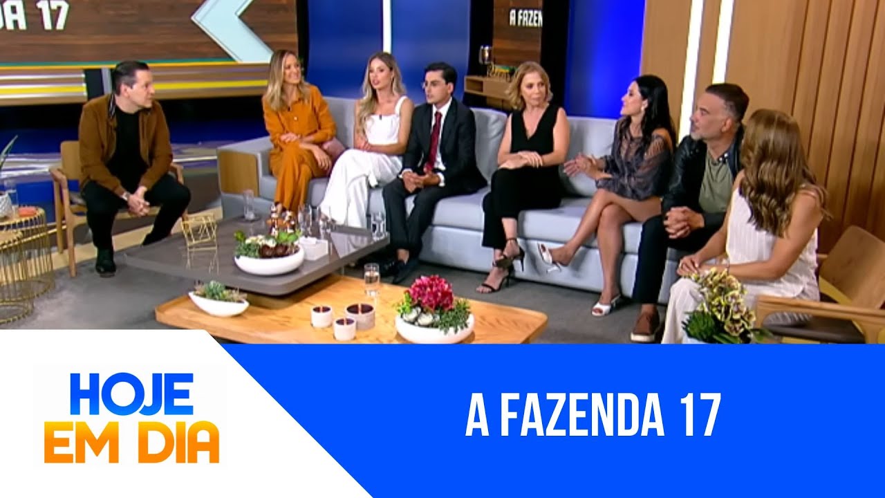 Dudu Camargo participa do Hoje em Dia e comenta sua trajetória em 'A Fazenda 17'