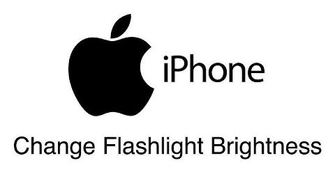 How to adjust flashlight brightness on your iPhone #iphone #torchlight #flashlight #apple
