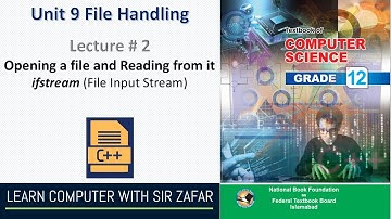 C++ ifstream Example: Reading Text Files with Ease | HSSC Part II Computer Science Federal Board