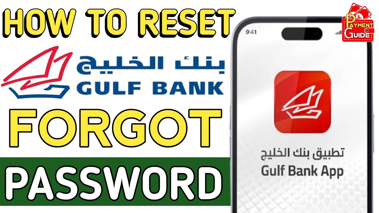 How to reset or recover Gulf Bank App Password | Khaleej Bank Forgot Password Reset