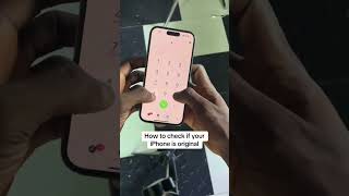 How to check if your iPhone is fake or original#iphone#apple#original#techtips#viral