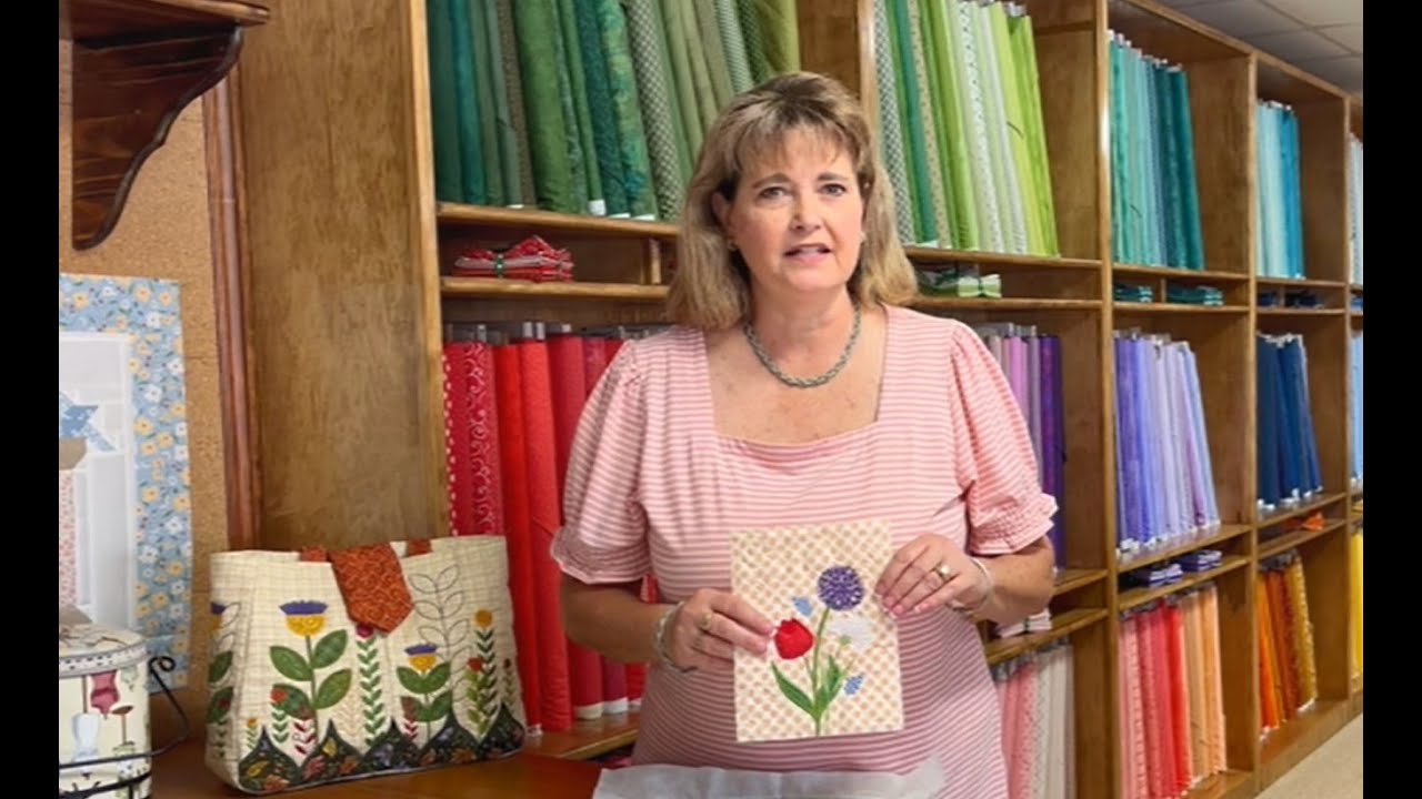 Kimberbell's August Mystery Quilt Block