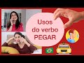Usos do verbo pegar. Aprender português