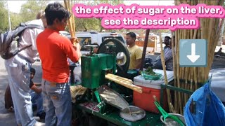 Sahaja Yoga. The Effect Of Sugar On The Liver, See The Description.