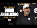 OC Brian Angelichio Media Availability (May 19) | Pittsburgh Steelers