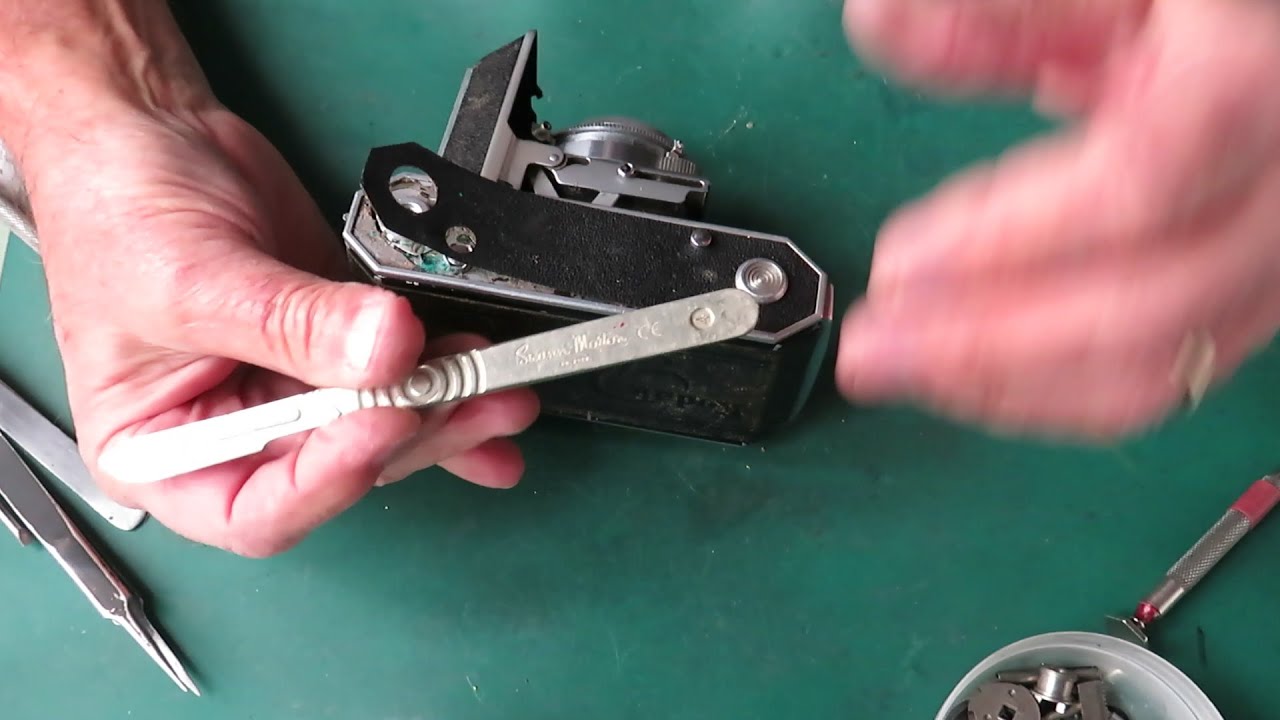 Kodak Retina IIa service and release project, part 02 - YouTube