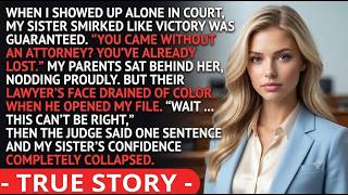 Information My Sister Thought She’d Won When I Showed Up Alone in Court—Then the Judge Spoke Update