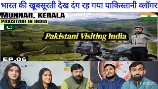 Incredible Tea Plantations on Rolling Hills in Munnar Kerala 🇮🇳 EP.06 | Pakistani Visiting India