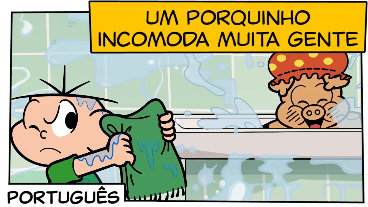 Um porquinho incomoda muita gente | Turma da Mônica