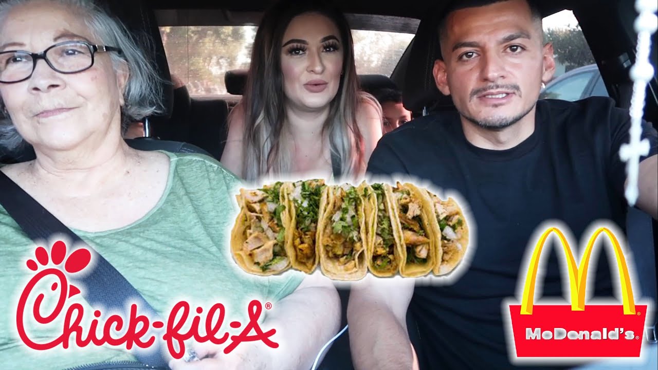 LETTING THE PERSON IN FRONT OF US DECIDE WHERE WERE EATING