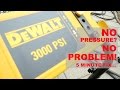 Dewalt Power Washer Repair, No Pressure? No Problem - 5 minute fix!