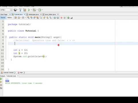 java Relational Operators