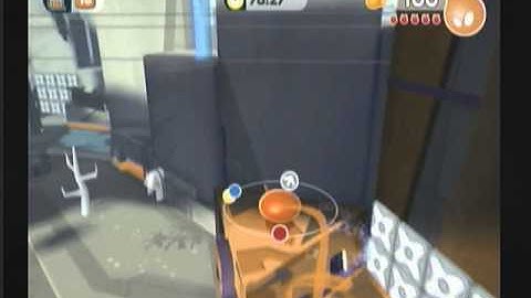 DE BLOB 2 Wii Walkthrough Part 2C Downtown