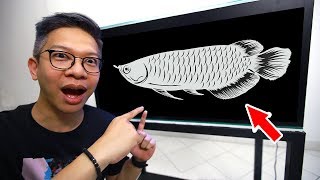 Arowana Fish for 13 Million Rupiah?? NEW AQUARIUM!!!