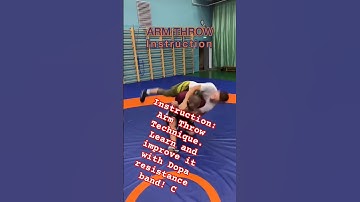 Instruction: Arm Throw Technique. Learn and improve it with Dopa resistance band #sports #kyrgyzstan