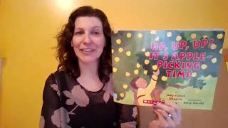 Susan Reads Up, Up, Up! It's Apple Picking Time