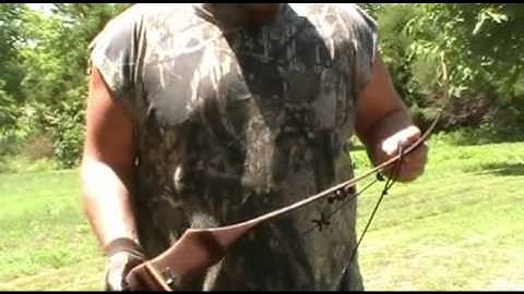 How To: String a recurve or longbow
