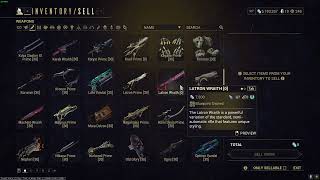 Warframe TIP weapon slots