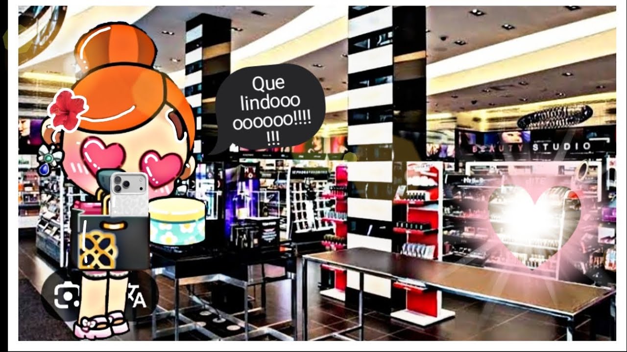 Fui fazer umas compras na nova cidade🥰