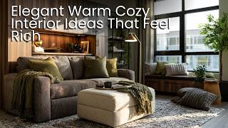 Make Small Spaces Feel Expensive | Elegant Cozy Interior Design Ideas