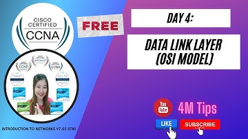 Free CCNA | Data Link Layer (OSI Model) | Day 4 | CCNA 200-301 Complete Course
