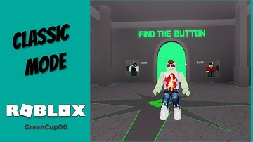 Where to find the button. How to clear classic mode all levels (Roblox / Find the button)
