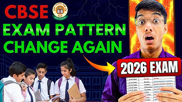 Class 10 Board Exam Pattern Change Again 🤯 Big Update 2026