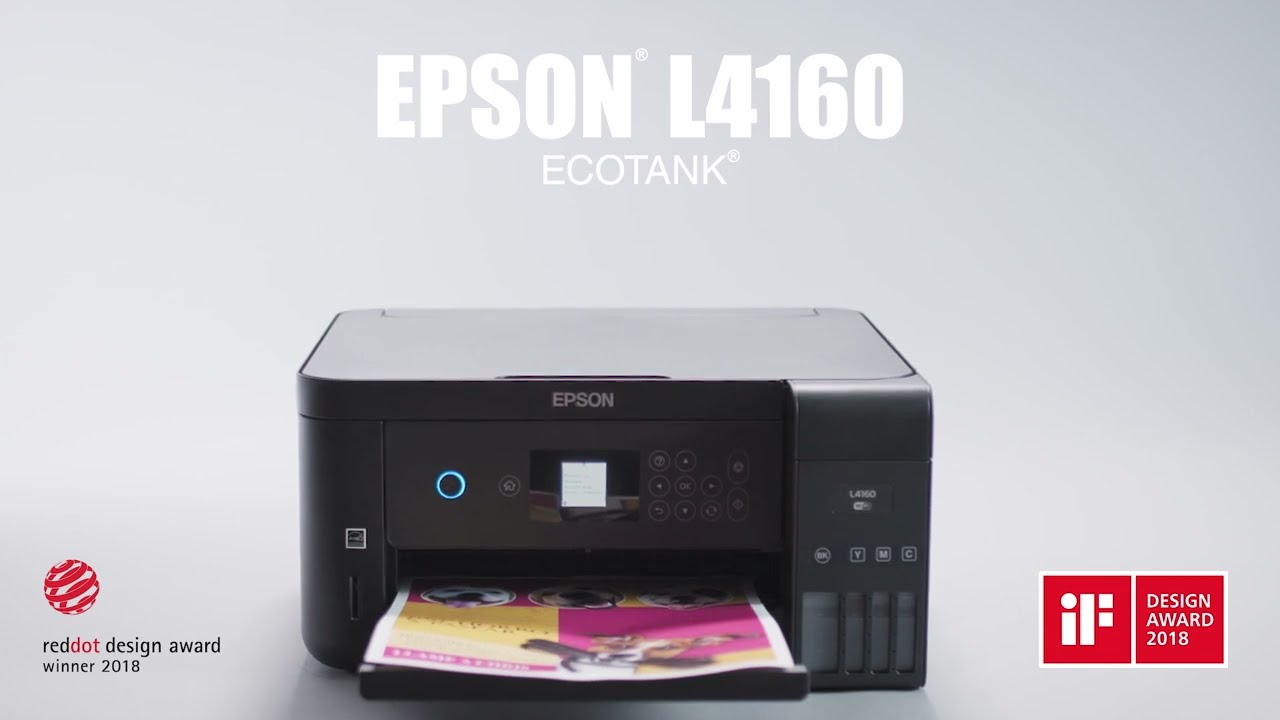 Epson Ecotank L4160 - YouTube