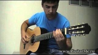 LITTLE WORM FROM WILD STRAWBERRIES by A. Vinitsky on Guitar ...