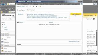 Working with Contact Distribution Lists