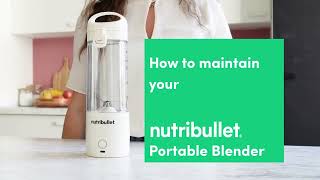 nutribullet Portable | How to clean your personal blender