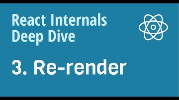 React Internals Deep Dive 3 - How doest React re-render internally?