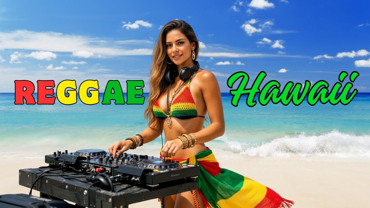Tropical Hawaiian Reggae 🌴 Island Vibes for Work, Relax & Feel Good Mood