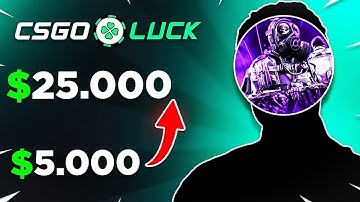 TURNING $5,000 INTO $25,000!! INSANE PROFIT WITH 8K KARAMBIT & MORE! (CSGOLUCK PROMO CODE 2025)