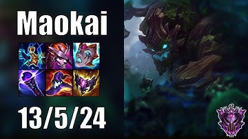 Maokai vs Sylas JUNGLE - Patch 13.1 euw1 MASTER
