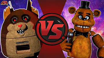 MAMA TATTLETAIL vs FREDDY FAZBEAR! (Tattletail vs FNAF) Cartoon Fight Club Episode 167