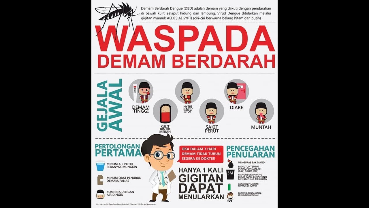 Cara mencegah dan mengobati Demam Berdarah DBD #1 GERMAS PNS Mars