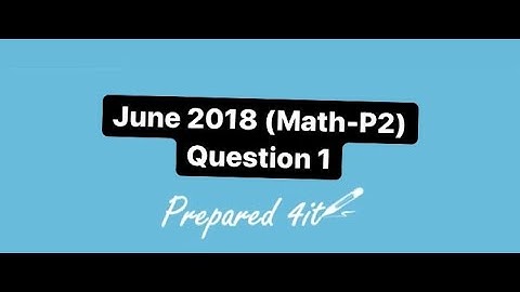 CXC (CSEC) Math Paper 2 | June 2018 Question 1 (Live Class - Webinar)