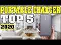 TOP 5: Best Portable Charger 2020