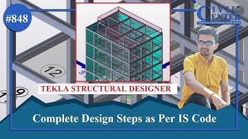 Tekla Structural Designer Tutorial || Complete RCC Building Design