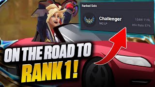 I'm on the road to Rank 1 with Ezreal! (Challenger Ezreal Full Gameplay)