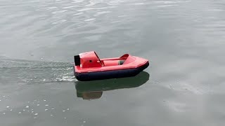 Simprop Hoverstar - water hover test run with 3 blade 8x6 prop