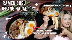 COOKING WITH TASYI : EP 06 - RESEP RAMEN SUSU JEPANG HALAL ( TANPA MIRIN & MISO ) - Durasi: 10.36. 