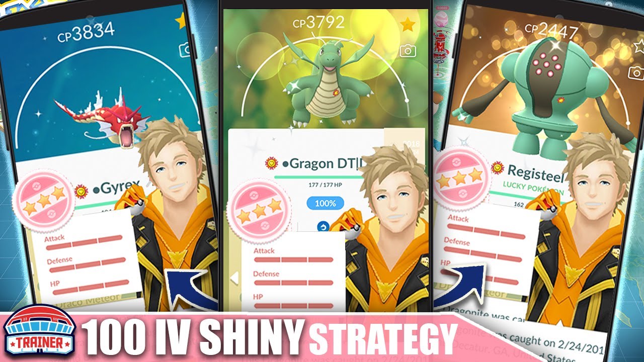 How To Get Shiny 100 Iv Pokemon The Best 2 Shundo Strategies 100iv Shiny Odds Pokemon Go Youtube