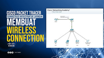 TUTORIAL VIDEO CISCO PACKET TRACER MEMBUAT WIRELESS CONNECTION | ADMINISTRASI INFRASTRUKTUR JARINGAN