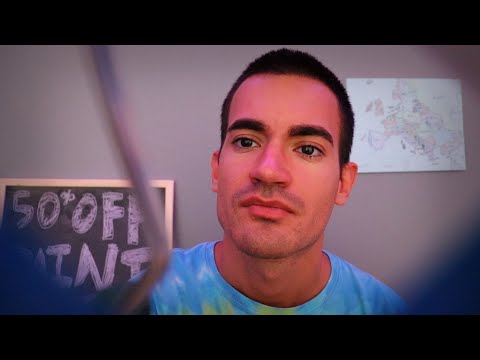 Worst Reviewed Face Painter (ASMR RolePlay)